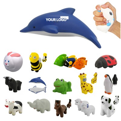 Animal PU Squeeze Toy