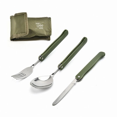 Camping Utensil Set (Fork, Spoon, Knife)