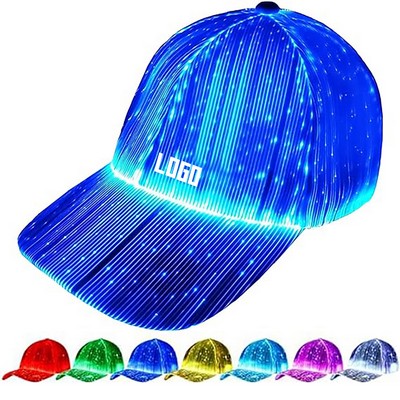 LED Rechargeable Light Up Baseball Cap