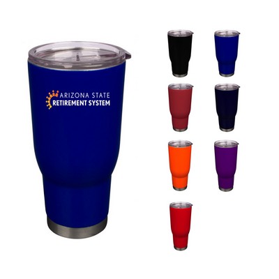 32oz Vacuum Insulated and Powder Coated Tumbler