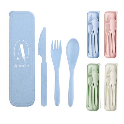 Wheat Straw Cutlery 3-piece Set