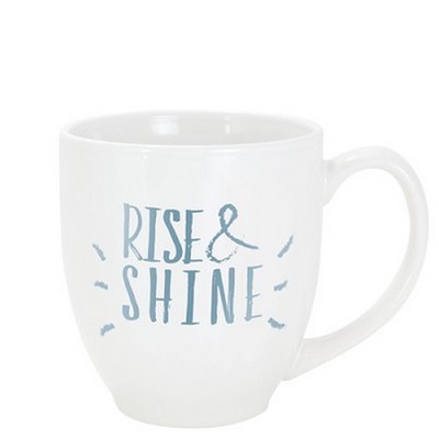 16 Oz. Solid White Bistro Mug