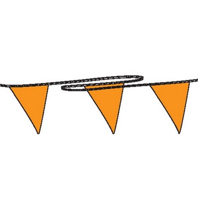 60' Rockets Triangle Panels Plastic-Cloth Pennant String