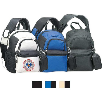 Sling Backpack with Removable Pouch