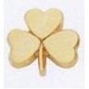 Stock Shamrock Lapel Pin