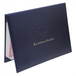 Deluxe Certificate Padded Cover (8"x10")