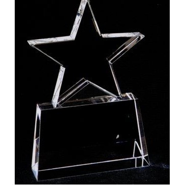 Crystal Star Award (8"x5 1/8")