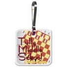 Custom shape square - zippy clip & tag 1/16" white