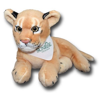 8" Stuffed Jungle Animal - Mountain Lion