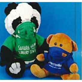 Doctor's Scrubs for Stuffed Animal - 2 Piece (Medium)