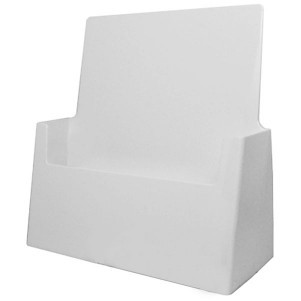 White Letter Size Holder (Fits inserts 8.5" x 11")