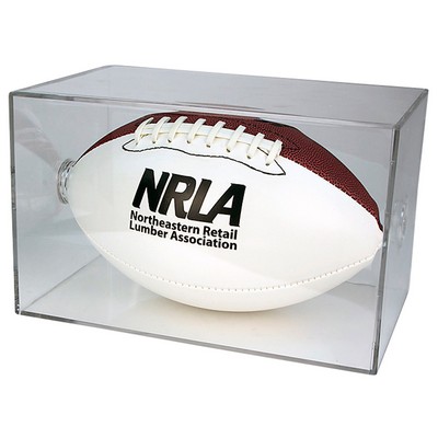 Acrylic Display Case for Full Size football