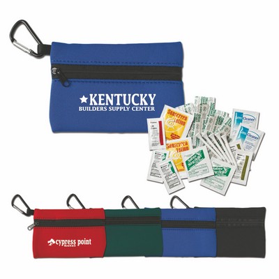 Golf First Aid Kit in Neoprene Pouch