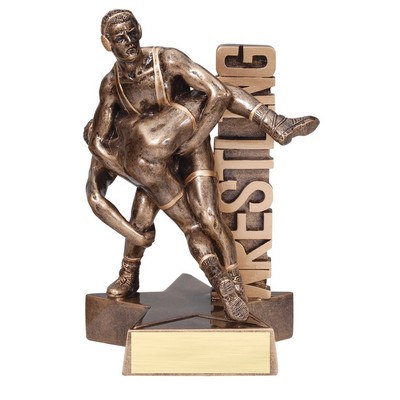 Wrestling - Billboard Resins - 8-1/2"