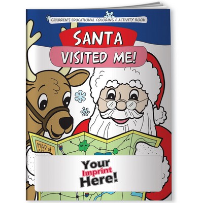 Coloring Book - Santa Visited Me!