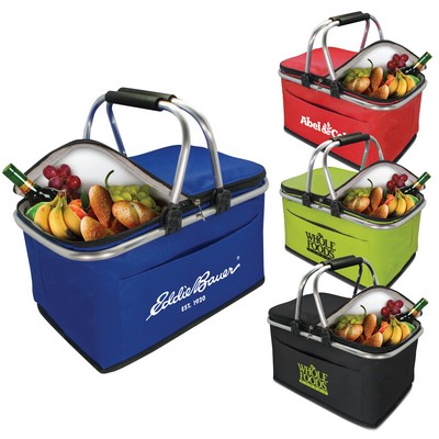 Collapsible Insulated Picnic Basket