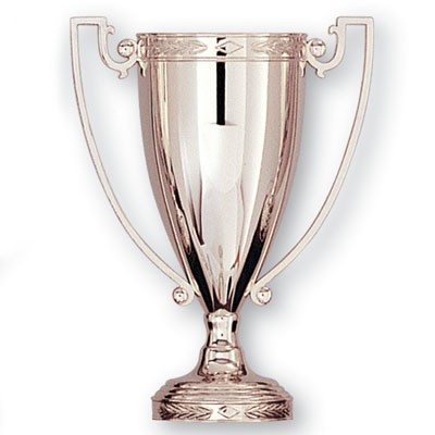 8¼" Die Cast Metal Trophy Cup