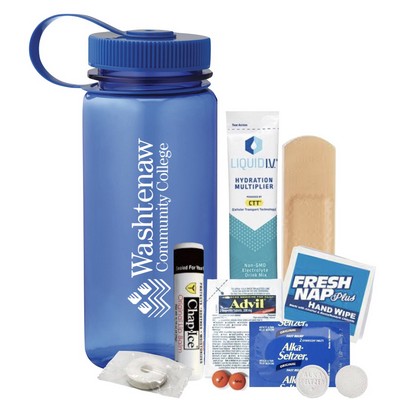 Low Minimum Recovery Kit with Water Bottle