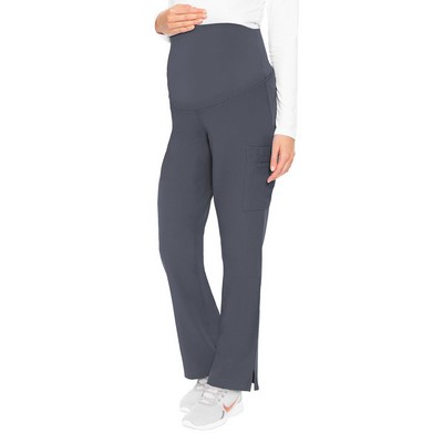 Med Couture Activate Women's Knit Waist Maternity Scrub Pants