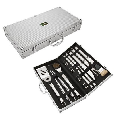 Central Park 18-Piece Steel BBQ Set