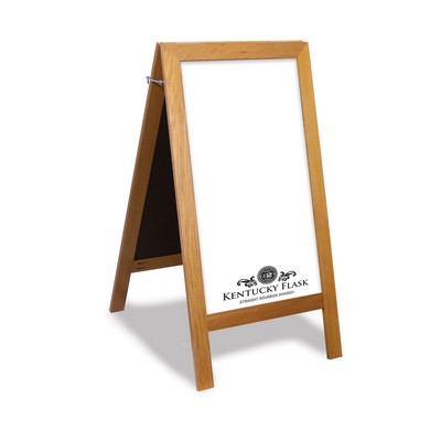 Countertop A-Frame Wet-Erase Board - 12"W x 24"H