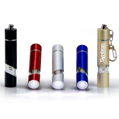 Cylinder Lantern Flashlight Keychain