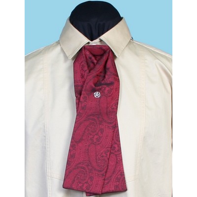 Red Paisley Gentleman's Tie