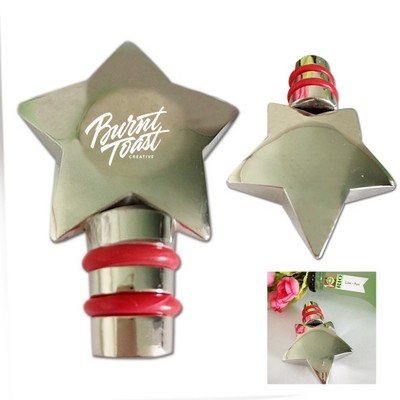 Christmas Pentagram Wine Stopper