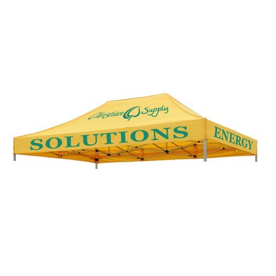 10'x15' Tent Canopy With Dye Sublimated Logo