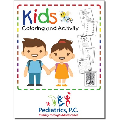 Kids Coloring and Activity Book