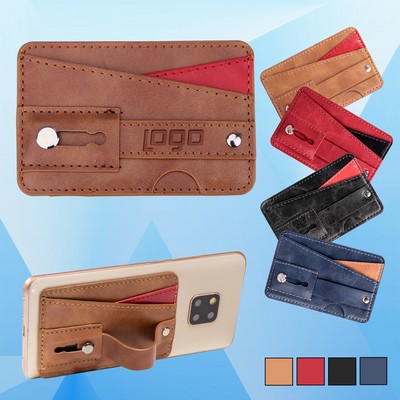 PU Phone Wallet & Stand