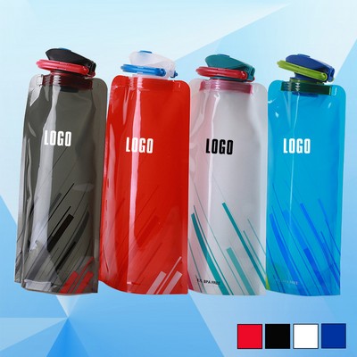 Folding 700 ML. (23 Oz.) Water Bag