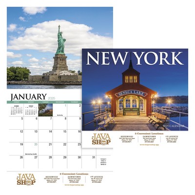 New York Appointment Calendar - Stapled