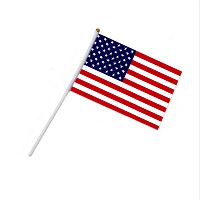 American Independence Day Hand Flag