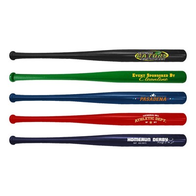 18" Mini Wooden Baseball Bat Colors