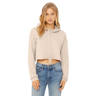 Bella+Canvas Womens Cropped Hoodie