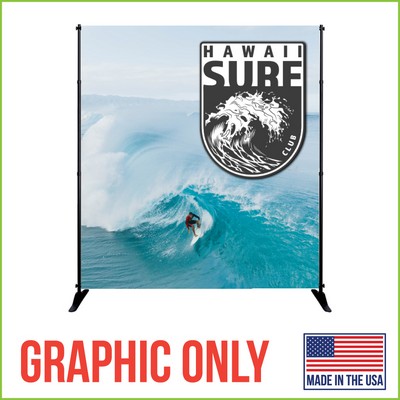 6' x 8' Mighty Banner Fabric Graphic Only - Made in the USA