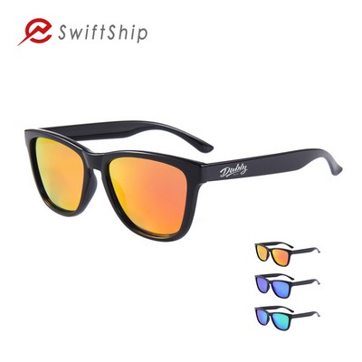 Square Frame Polarized Sunglasses