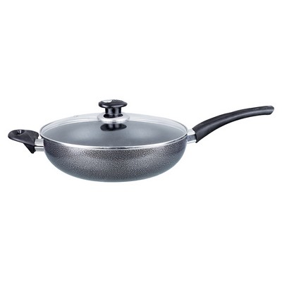 13'' Gray Wok w/Lid