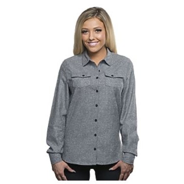 Burnside® Women's Solid Flannel Shirt