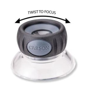 Carson® LumiLoupe™ Plus 17.5X Power Loupe Magnifier