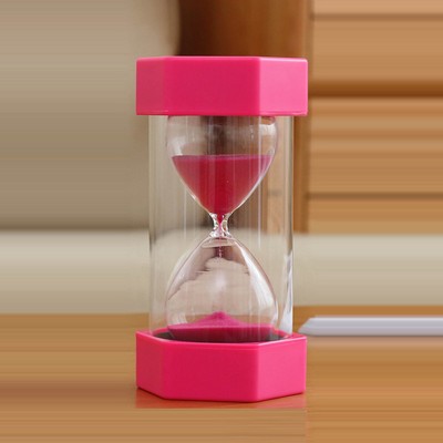 1 Minute Hexagon Design Hourglass Sand Timer Size #S