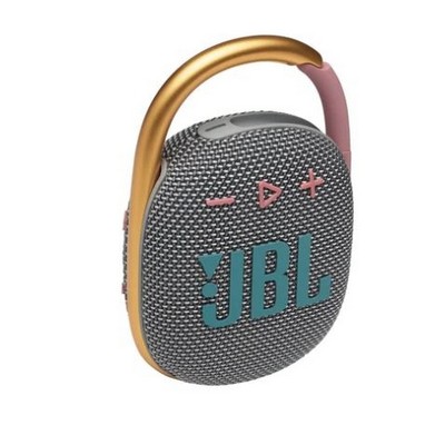 JBL Clip 4 Ultra-Portable Waterproof Speaker Gray