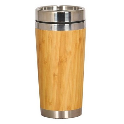 Stainless Steel Insulated Wooden Tumbler