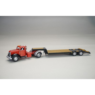 1:50 Scale Die Cast International KB-8 with Lowboy Trailer