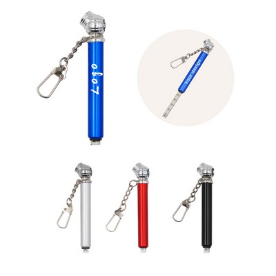 Mini Tire Gauge Keychain