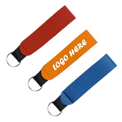 Neoprene Wrist Strap Keychain Holder