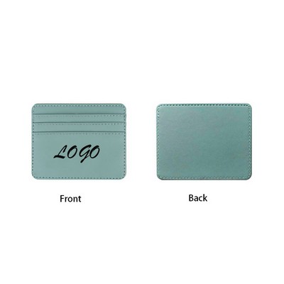 PU Leather Money Clip/Card Case