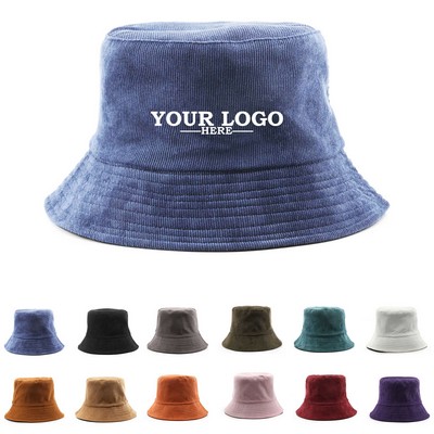 Corduroy Bucket Hat