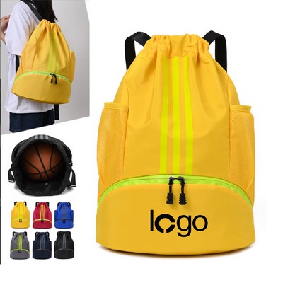 Waterproof Drawstring Basketball Bag